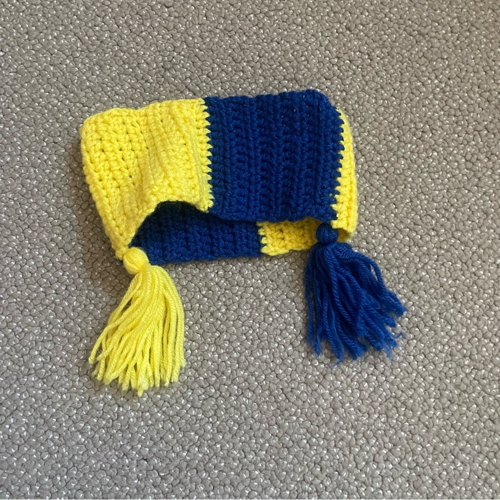 Handmade Headscarf with Ear Tassels